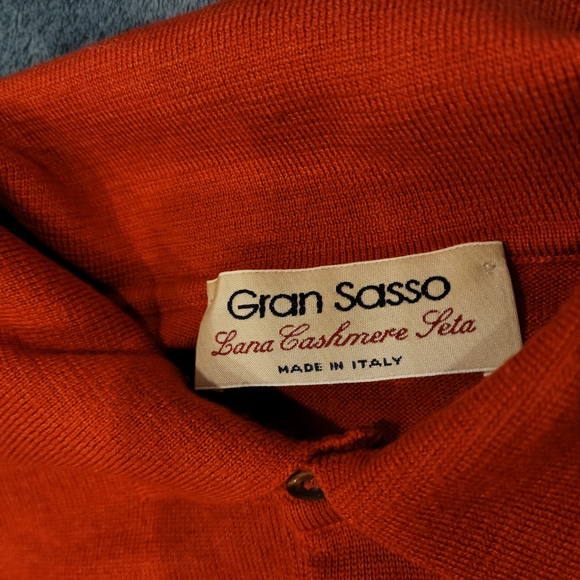 Gran Sasso Orange Sweater